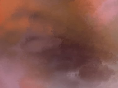 Modern fırça darbeleri. Poster, duvar sanatı, afiş, kart, kitap kapağı veya ambalaj için rahatlatıcı kompozisyonun yumuşak renkli çizimi. Pastel renklerle suluboya. 