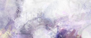 Soyut arkaplanda pürüzlü fırça darbeleri. Fırça boyası. Renkli boya darbeleri. Eşsiz duvar sanatı. Tuvaldeki modern sanat. Renkli çağdaş sanat eserleri.