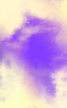 Modern fırça darbeleri. Poster, duvar sanatı, afiş, kart, kitap kapağı veya ambalaj için rahatlatıcı kompozisyonun yumuşak renkli çizimi. Pastel renklerle suluboya. 