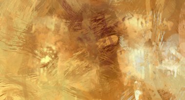 Soyut arkaplanda pürüzlü fırça darbeleri. Fırça boyası. Renkli boya darbeleri. Eşsiz duvar sanatı. Tuvaldeki modern sanat. Renkli çağdaş sanat eserleri.