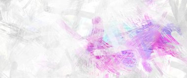 Soyut arkaplanda pürüzlü fırça darbeleri. Fırça boyası. Renkli boya darbeleri. Eşsiz duvar sanatı. Tuvaldeki modern sanat. Renkli çağdaş sanat eserleri.