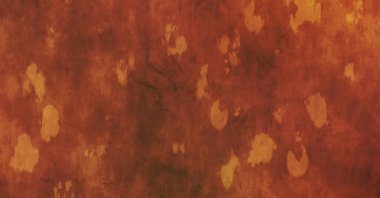 Gergin bir geçmişi ve sıkıntılı bir yapısı var. Renkli tozlu şablon. Tasarımınız için doku ve elementler. Çizik ve lekeli duvar kağıdı. Gotik duvar.