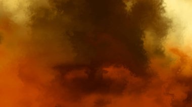 Modern fırça darbeleri. Poster, duvar sanatı, afiş, kart, kitap kapağı veya ambalaj için rahatlatıcı kompozisyonun yumuşak renkli çizimi. Pastel renklerle suluboya. 