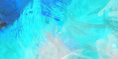 Soyut arkaplanda pürüzlü fırça darbeleri. Fırça boyası. Renkli boya darbeleri. Eşsiz duvar sanatı. Tuvaldeki modern sanat. Renkli çağdaş sanat eserleri.