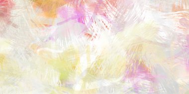 Soyut arkaplanda pürüzlü fırça darbeleri. Fırça boyası. Renkli boya darbeleri. Eşsiz duvar sanatı. Tuvaldeki modern sanat. Renkli çağdaş sanat eserleri.