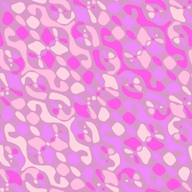 Yaratıcı karalama sanatı farklı şekil ve dokulara sahip kusursuz desen. Kolaj. Sanatsal arka plan. Soyut duvar kağıdı. Dekoratif hippi fayansları.