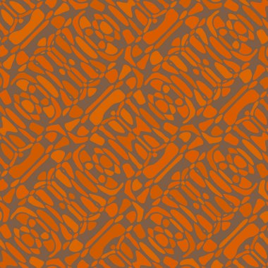 Yaratıcı karalama sanatı farklı şekil ve dokulara sahip kusursuz desen. Kolaj. Sanatsal arka plan. Soyut duvar kağıdı. Dekoratif hippi fayansları.