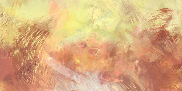Soyut arkaplanda pürüzlü fırça darbeleri. Fırça boyası. Renkli boya darbeleri. Eşsiz duvar sanatı. Tuvaldeki modern sanat. Renkli çağdaş sanat eserleri.