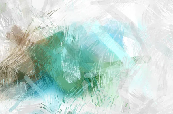 Rough Brushstrokes Abstract Background Brush Painting Color Strokes Paint Unique — Stock Photo, Image