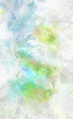 Soyut arkaplanda pürüzlü fırça darbeleri. Fırça boyası. Renkli boya darbeleri. Eşsiz duvar sanatı. Tuvaldeki modern sanat. Renkli çağdaş sanat eserleri.