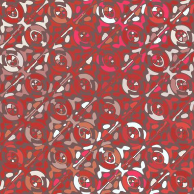 Yaratıcı karalama sanatı farklı şekil ve dokulara sahip kusursuz desen. Kolaj. Sanatsal arka plan. Soyut duvar kağıdı. Dekoratif hippi fayansları.