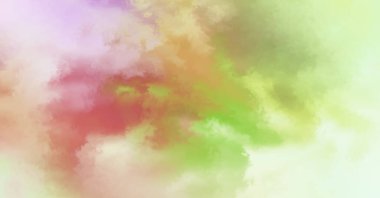 Modern fırça darbeleri. Poster, duvar sanatı, afiş, kart, kitap kapağı veya ambalaj için rahatlatıcı kompozisyonun yumuşak renkli çizimi. Pastel renklerle suluboya. 