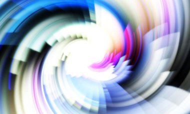 Dönen Işık gösterisi arka planı. Canlı renklerle donatılmış ruhani enerji girdabı. Renkli canlı hareket çizimi. Tanıtım geçmişi. Kutlama grafiği.