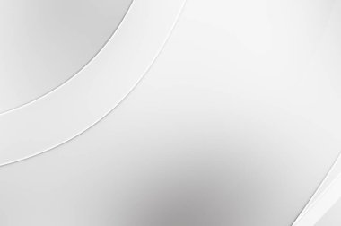 3 boyutlu illüstrasyon. Beyaz kıvrımlı yüzey. Lüks dokuma duvar kağıdı. Zarif bir zemin. Soyut fütüristik geçmiş. Minimalist geometrik kapak tasarımı. Çarpık beyaz çizgiler.