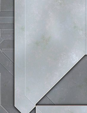 Katmanlı paneller. Fütürist soyut duvar kağıdı. Geometrik teknolojik yansıtıcı arka plan 3D metalik doku. Uzay gemisi desen yüzeyi.