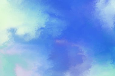 Modern fırça darbeleri. Poster, duvar sanatı, afiş, kart, kitap kapağı veya ambalaj için rahatlatıcı kompozisyonun yumuşak renkli çizimi. Pastel renklerle suluboya. 