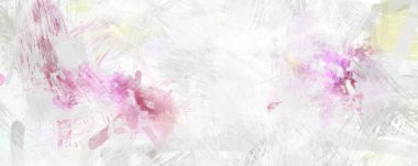 Soyut arkaplanda pürüzlü fırça darbeleri. Fırça boyası. Renkli boya darbeleri. Eşsiz duvar sanatı. Tuvaldeki modern sanat. Renkli çağdaş sanat eserleri.