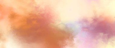 Modern fırça darbeleri. Poster, duvar sanatı, afiş, kart, kitap kapağı veya ambalaj için rahatlatıcı kompozisyonun yumuşak renkli çizimi. Pastel renklerle suluboya. 