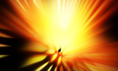 Siyah zemin üzerinde ışık parçacığı izleri. Parlayan parçacıkları ve çizgileri olan ışık patlaması yıldızı. Güzel hareketli soyut ışınlar duvar kağıdı. Renkli Patlama grafiği. Işık ışınlarının patlaması. 