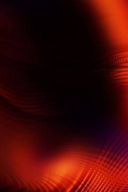 Soyut, enerjik bir arkaplan. Renkli, dalgalı duvar kâğıdı. Grafik konsept çizimi. Yumuşak dalgalı çizgiler. Girdap gibi renkli canlı şekiller..