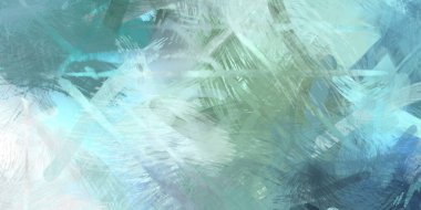 Soyut arkaplanda pürüzlü fırça darbeleri. Fırça boyası. Renkli boya darbeleri. Eşsiz duvar sanatı. Tuvaldeki modern sanat. Renkli çağdaş sanat eserleri.