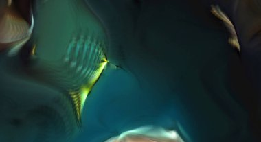 Hareketli girdapların soyut çizimi. Titreşimli renkli kıvrımların dönen akışı. Kıvrımlı ve kıvrımlı arka plan ve çizgiler. Garip duvar kâğıdı tasarımı. Dalgalanma arkaplanı.