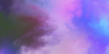 Modern fırça darbeleri. Poster, duvar sanatı, afiş, kart, kitap kapağı veya ambalaj için rahatlatıcı kompozisyonun yumuşak renkli çizimi. Pastel renklerle suluboya. 