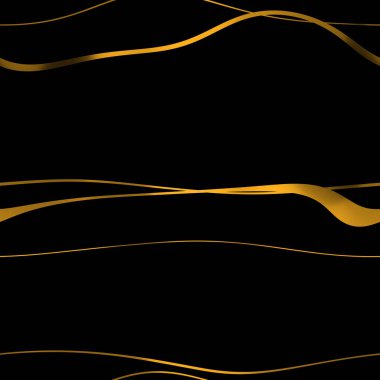 Dalgalı yansıtıcı çizgilerin kusursuz deseni. Lüks minimalist malzeme. Süs dalgasıyla dekoratif motif. Web, kartvizit, davetiye, poster, tekstil baskısı için zarif duvar kağıdı.