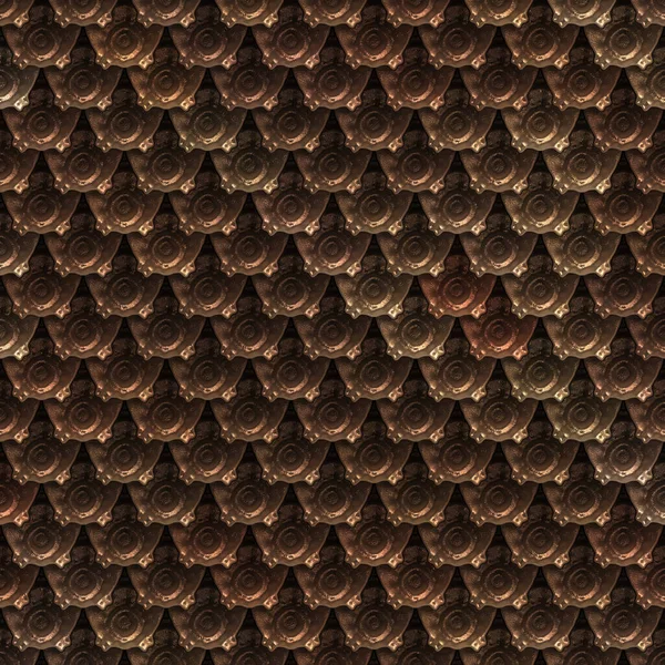 Απρόσκοπτη Υφή Φανταστικής Πανοπλίας Απεικόνιση Μεταλλικό Μοτίβο Μεταλλικές Πλάκες Φόντο — Φωτογραφία Αρχείου