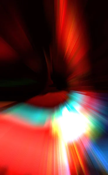 Flashes Vibrantes Coloridos Energia Luz Fundo Movimento Gráfico Distorcido Explosão — Fotografia de Stock