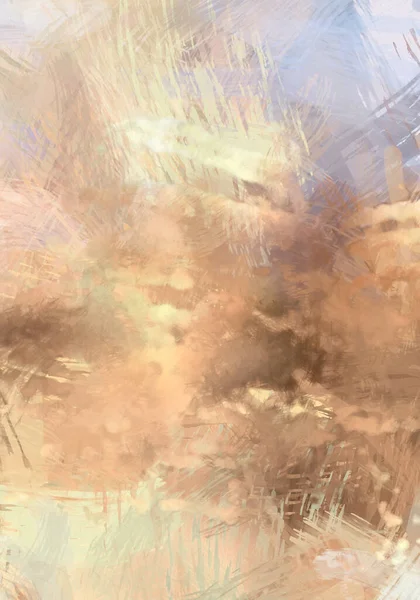 Soyut Arkaplanda Pürüzlü Fırça Darbeleri Fırça Boyası Renkli Boya Darbeleri — Stok fotoğraf