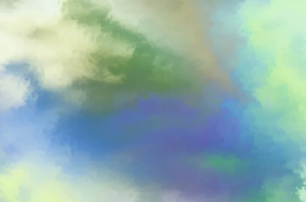 Modern Brush Strokes Painting Soft Color Painted Illustration Soothing Composition — Stock Photo, Image