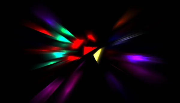Cool Background Moving Glowing Lights Vibrant Colorful Portal Template Your — Stock Photo, Image