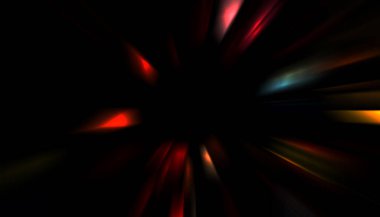 Parlayan yıldızın patlaması. Dinamik renkli arkaplan resmi. Parıldayan ışıklar duvar kağıdı. Tasarımınız için canlı şablon.