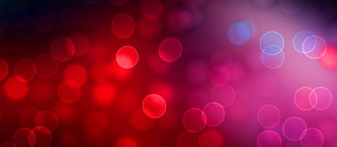 Kavramsal ışıklar duvar kağıdı. Güzel soyut çok renkli bokeh çemberleri parçacıklarla çevrili. Metninizi veya başlığınızı göstermek için boşluk ile odaklanmış olmayan canlı illüstrasyon. 