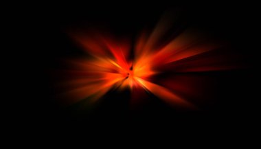 Parlayan yıldızın patlaması. Dinamik renkli arkaplan resmi. Parıldayan ışıklar duvar kağıdı. Tasarımınız için canlı şablon.