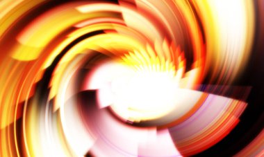 Dönen Işık gösterisi arka planı. Canlı renklerle donatılmış ruhani enerji girdabı. Renkli canlı hareket çizimi. Tanıtım geçmişi. Kutlama grafiği.