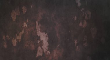 Gergin bir geçmişi ve sıkıntılı bir yapısı var. Renkli tozlu şablon. Tasarımınız için doku ve elementler. Çizik ve lekeli duvar kağıdı. Gotik duvar.