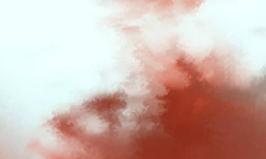 Modern fırça darbeleri. Poster, duvar sanatı, afiş, kart, kitap kapağı veya ambalaj için rahatlatıcı kompozisyonun yumuşak renkli çizimi. Pastel renklerle suluboya. 