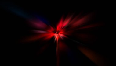 Parlayan yıldızın patlaması. Dinamik renkli arkaplan resmi. Parıldayan ışıklar duvar kağıdı. Tasarımınız için canlı şablon.