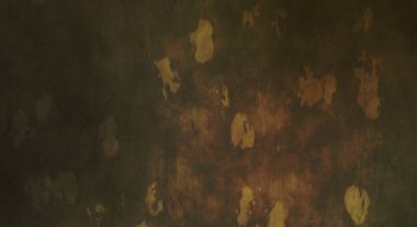 Gergin bir geçmişi ve sıkıntılı bir yapısı var. Renkli tozlu şablon. Tasarımınız için doku ve elementler. Çizik ve lekeli duvar kağıdı. Gotik duvar.