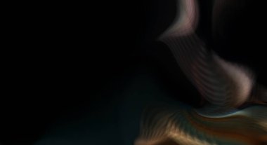 Hareketli girdapların soyut çizimi. Titreşimli renkli kıvrımların dönen akışı. Kıvrımlı ve kıvrımlı arka plan ve çizgiler. Garip duvar kâğıdı tasarımı. Dalgalanma arkaplanı.