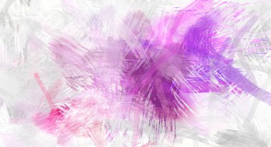 Soyut arkaplanda pürüzlü fırça darbeleri. Fırça boyası. Renkli boya darbeleri. Eşsiz duvar sanatı. Tuvaldeki modern sanat. Renkli çağdaş sanat eserleri.