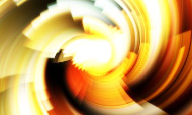 Dönen Işık gösterisi arka planı. Canlı renklerle donatılmış ruhani enerji girdabı. Renkli canlı hareket çizimi. Tanıtım geçmişi. Kutlama grafiği.