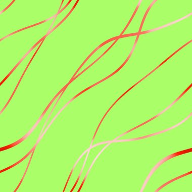 Dalgalı yansıtıcı çizgilerin kusursuz deseni. Lüks minimalist malzeme. Süs dalgasıyla dekoratif motif. Web, kartvizit, davetiye, poster, tekstil baskısı için zarif duvar kağıdı.