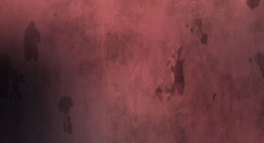 Gotik bir duvarda sıkıntılı ve kirli desenler var. Lekeli renkli hasarlı şablon. Tasarımınız için doku ve elementler. Pis duvar kâğıdı. Grunge arkaplanı.