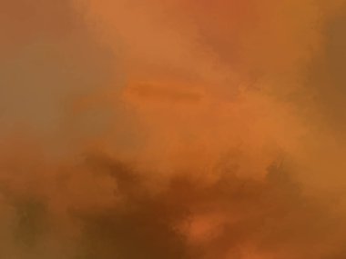 Modern fırça darbeleri. Poster, duvar sanatı, afiş, kart, kitap kapağı veya ambalaj için rahatlatıcı kompozisyonun yumuşak renkli çizimi. Pastel renklerle suluboya. 