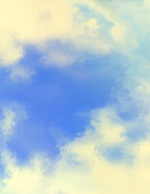 Modern fırça darbeleri. Poster, duvar sanatı, afiş, kart, kitap kapağı veya ambalaj için rahatlatıcı kompozisyonun yumuşak renkli çizimi. Pastel renklerle suluboya. 