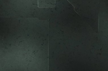 Çukur SciFi panelleri duvar. Üç boyutlu illüstrasyon. Gelecekçi kavramsal tasarım arka planı. Uzay gemisi desenli duvar kağıdı. Fırçalanmış teknoloji desen yüzeyi. 