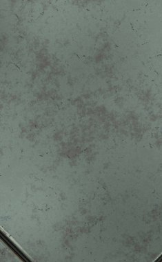 Gelecekçi kavramsal tasarım arka planı. Uzay gemisi desenli duvar kağıdı. Fırçalanmış teknoloji şablonu yüzeyi. Üç boyutlu illüstrasyon. SciFi panelleri duvar.